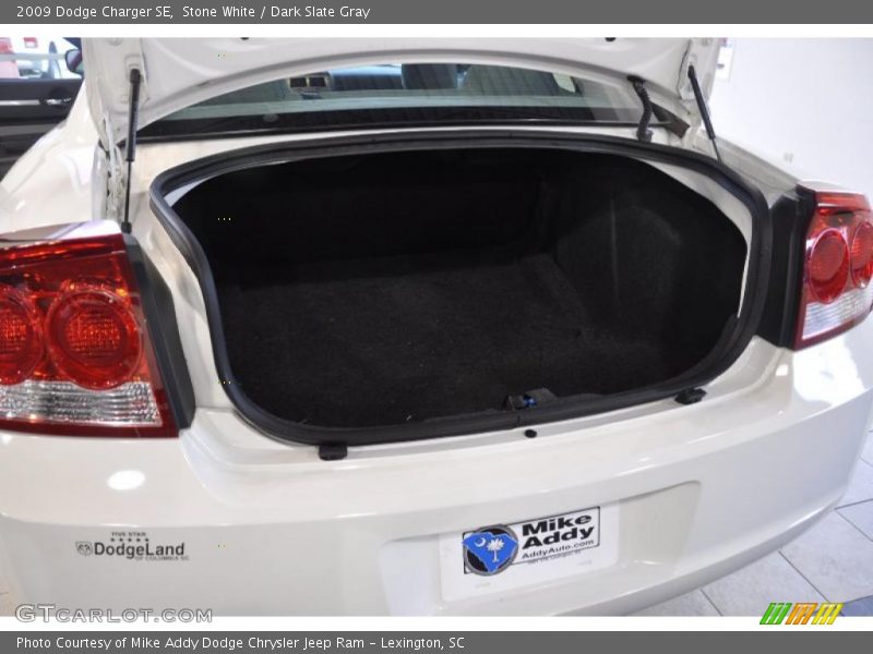 Stone White / Dark Slate Gray 2009 Dodge Charger SE