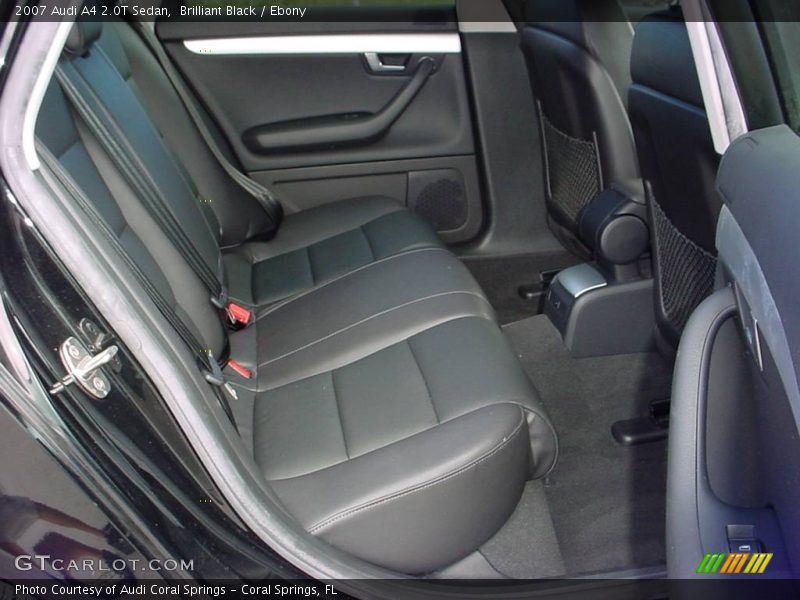 Brilliant Black / Ebony 2007 Audi A4 2.0T Sedan