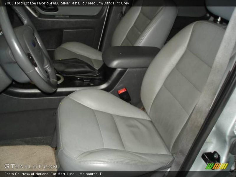 Silver Metallic / Medium/Dark Flint Grey 2005 Ford Escape Hybrid 4WD