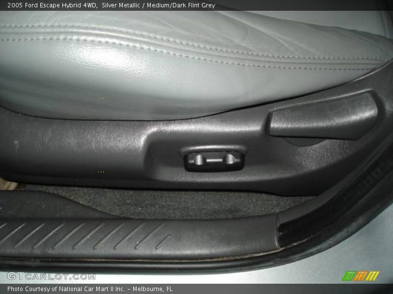 Silver Metallic / Medium/Dark Flint Grey 2005 Ford Escape Hybrid 4WD