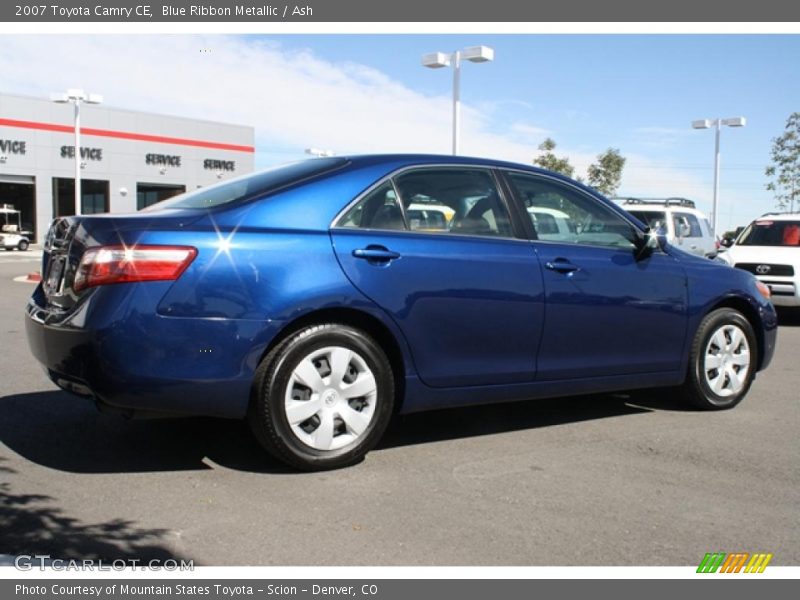 Blue Ribbon Metallic / Ash 2007 Toyota Camry CE