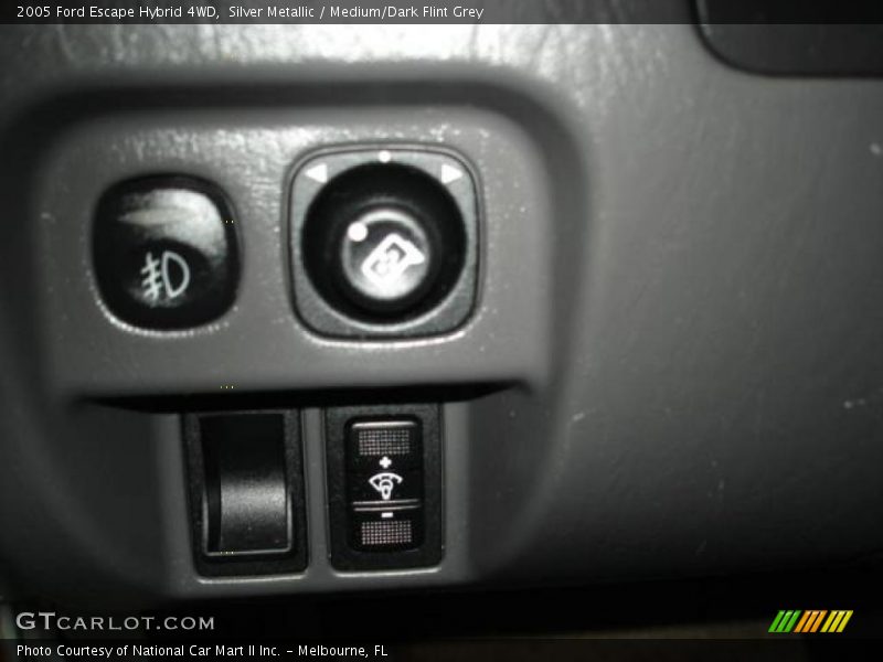 Silver Metallic / Medium/Dark Flint Grey 2005 Ford Escape Hybrid 4WD