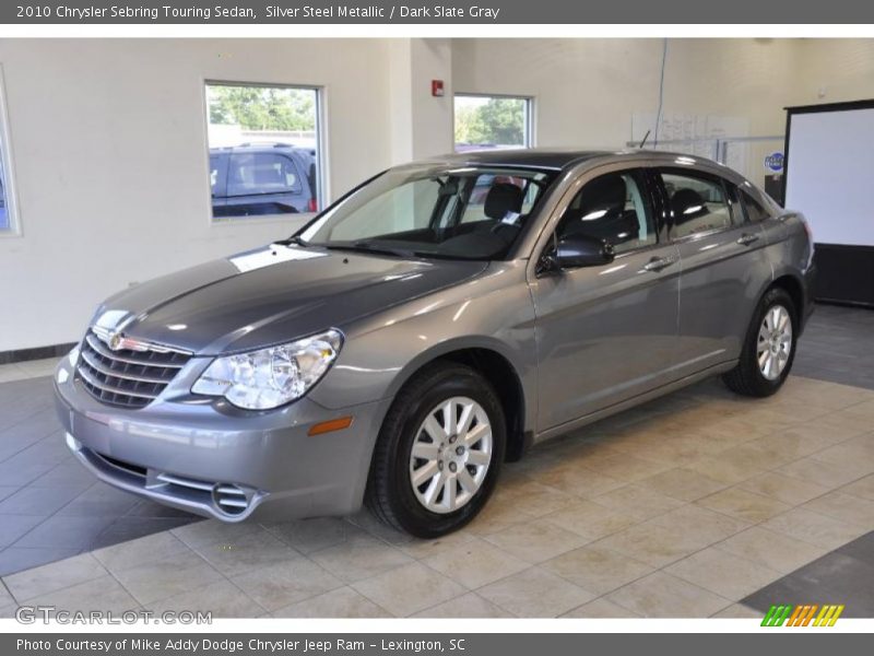 Silver Steel Metallic / Dark Slate Gray 2010 Chrysler Sebring Touring Sedan