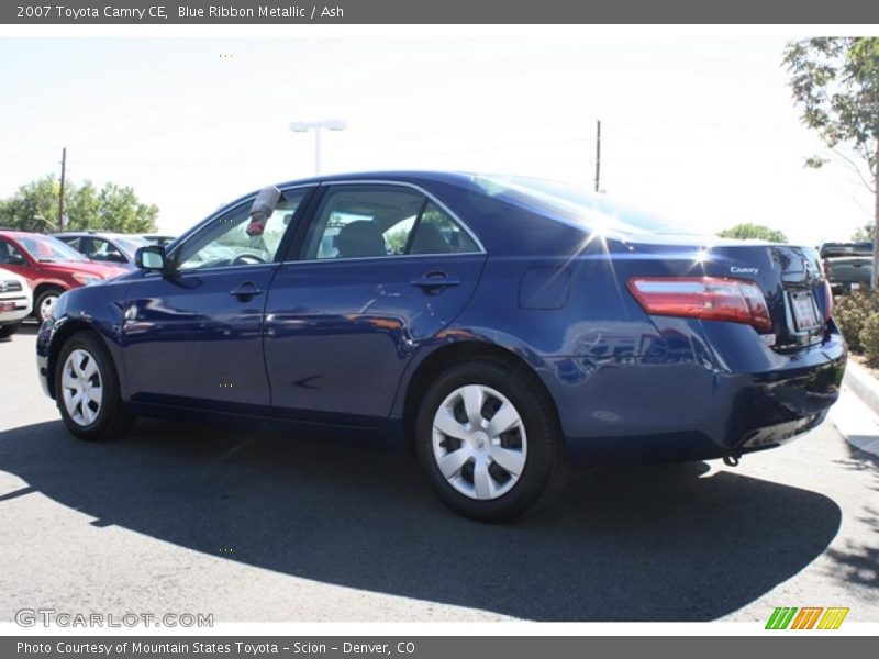 Blue Ribbon Metallic / Ash 2007 Toyota Camry CE