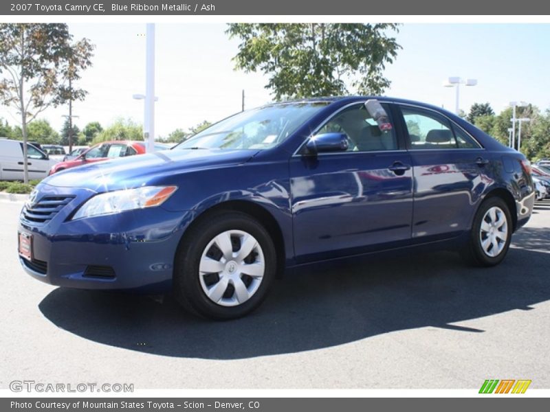 Blue Ribbon Metallic / Ash 2007 Toyota Camry CE