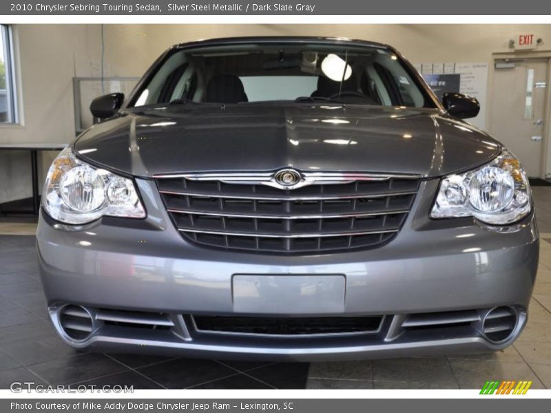 Silver Steel Metallic / Dark Slate Gray 2010 Chrysler Sebring Touring Sedan