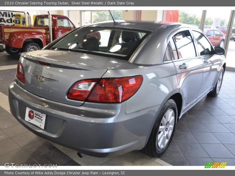 Silver Steel Metallic / Dark Slate Gray 2010 Chrysler Sebring Touring Sedan