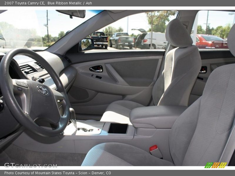 Blue Ribbon Metallic / Ash 2007 Toyota Camry CE