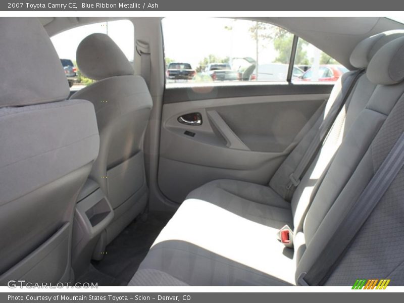 Blue Ribbon Metallic / Ash 2007 Toyota Camry CE
