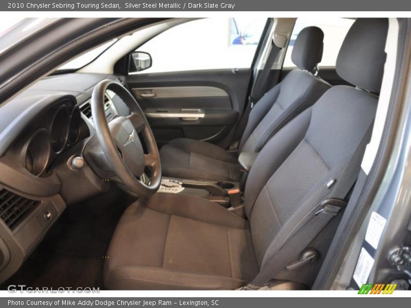 Silver Steel Metallic / Dark Slate Gray 2010 Chrysler Sebring Touring Sedan