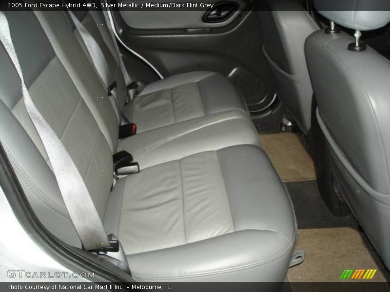 Silver Metallic / Medium/Dark Flint Grey 2005 Ford Escape Hybrid 4WD