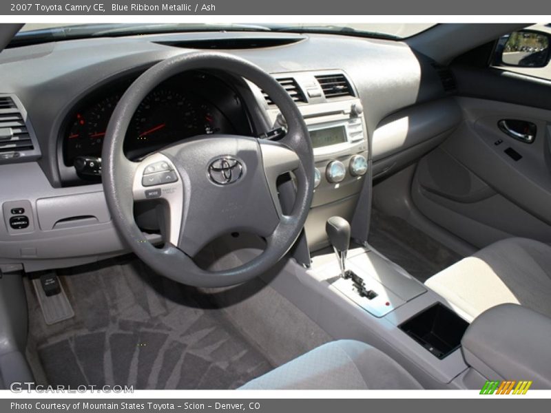 Blue Ribbon Metallic / Ash 2007 Toyota Camry CE