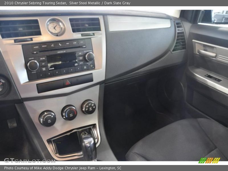 Silver Steel Metallic / Dark Slate Gray 2010 Chrysler Sebring Touring Sedan