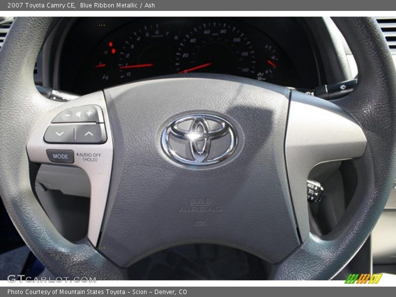 Blue Ribbon Metallic / Ash 2007 Toyota Camry CE