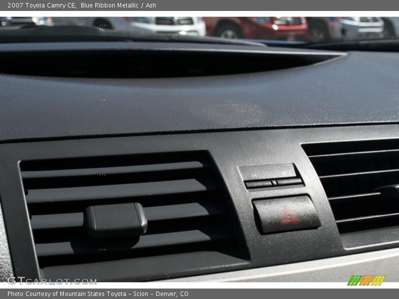 Blue Ribbon Metallic / Ash 2007 Toyota Camry CE
