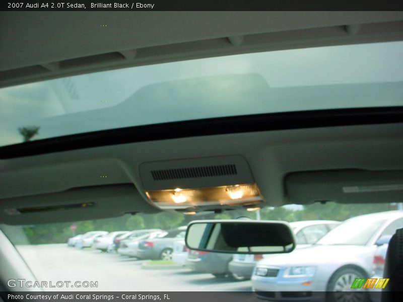 Brilliant Black / Ebony 2007 Audi A4 2.0T Sedan