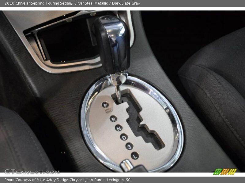 Silver Steel Metallic / Dark Slate Gray 2010 Chrysler Sebring Touring Sedan