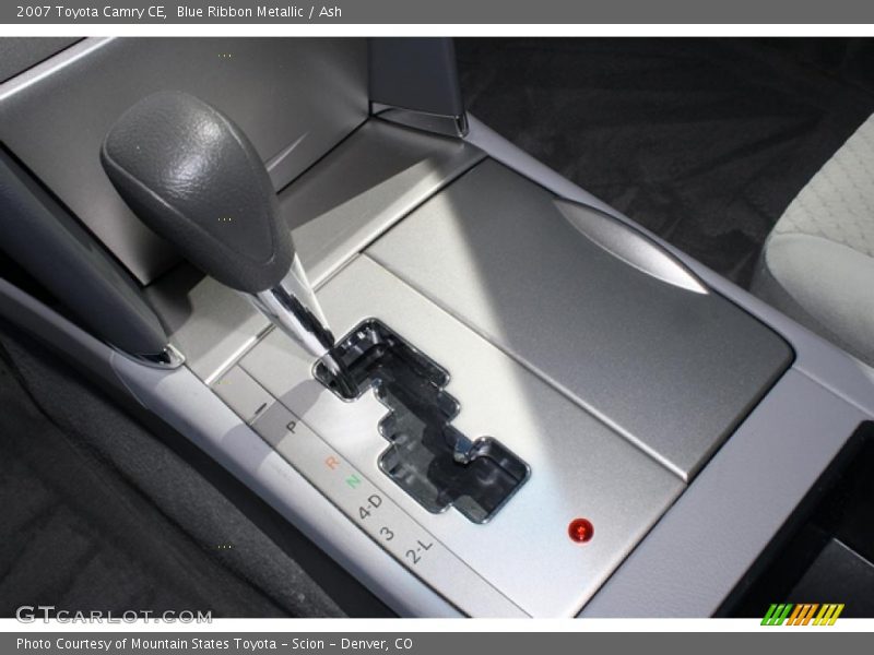 Blue Ribbon Metallic / Ash 2007 Toyota Camry CE