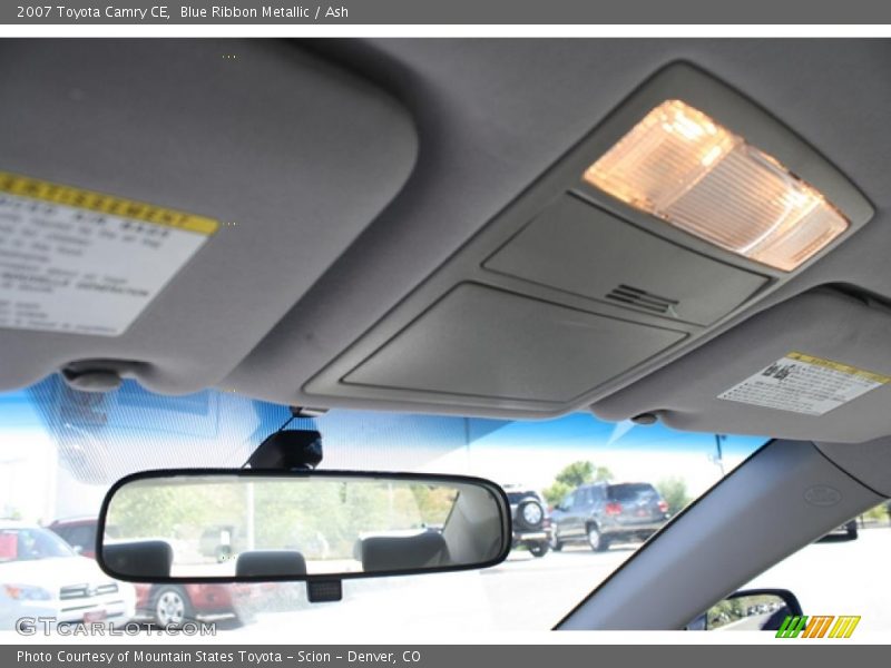 Blue Ribbon Metallic / Ash 2007 Toyota Camry CE