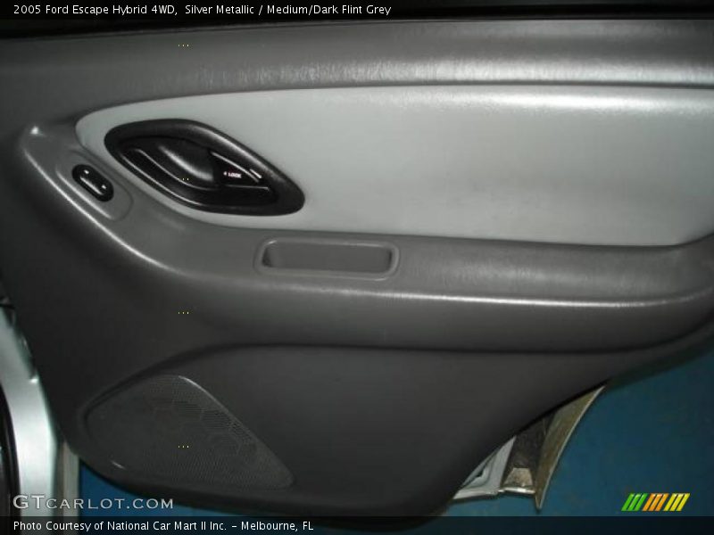 Silver Metallic / Medium/Dark Flint Grey 2005 Ford Escape Hybrid 4WD