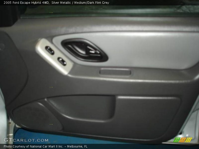 Silver Metallic / Medium/Dark Flint Grey 2005 Ford Escape Hybrid 4WD