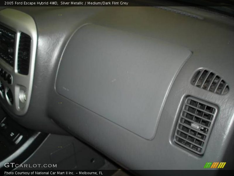Silver Metallic / Medium/Dark Flint Grey 2005 Ford Escape Hybrid 4WD