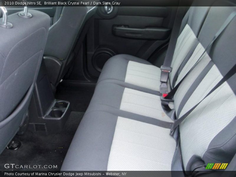 Brilliant Black Crystal Pearl / Dark Slate Gray 2010 Dodge Nitro SE