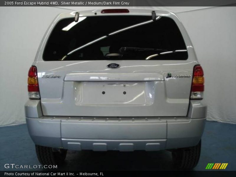 Silver Metallic / Medium/Dark Flint Grey 2005 Ford Escape Hybrid 4WD