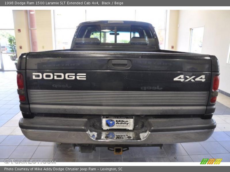 Black / Beige 1998 Dodge Ram 1500 Laramie SLT Extended Cab 4x4