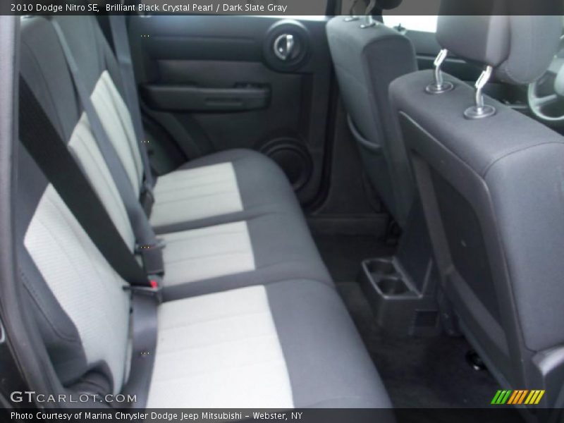 Brilliant Black Crystal Pearl / Dark Slate Gray 2010 Dodge Nitro SE