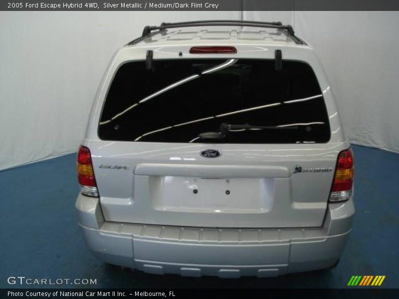 Silver Metallic / Medium/Dark Flint Grey 2005 Ford Escape Hybrid 4WD