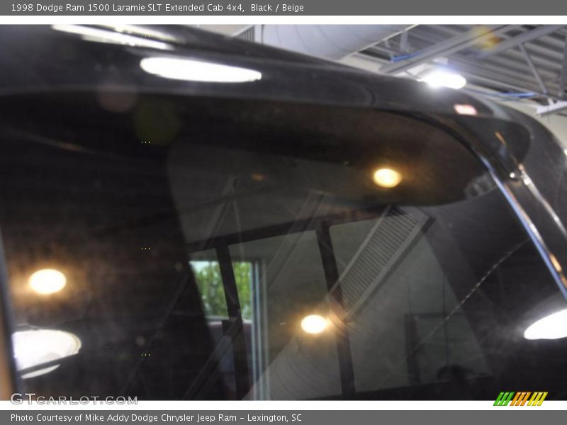 Black / Beige 1998 Dodge Ram 1500 Laramie SLT Extended Cab 4x4