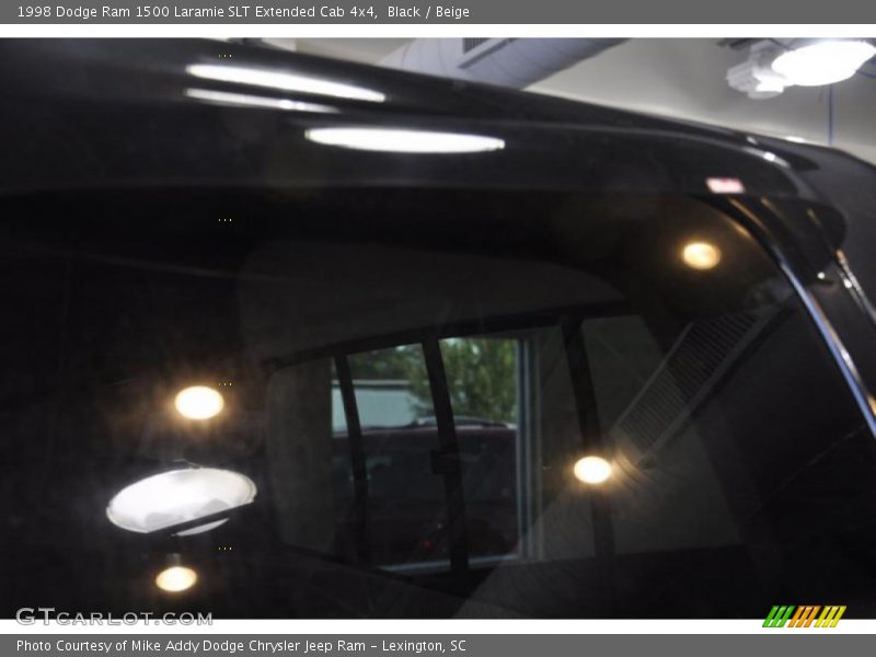 Black / Beige 1998 Dodge Ram 1500 Laramie SLT Extended Cab 4x4