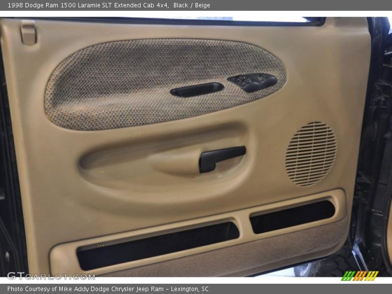 Black / Beige 1998 Dodge Ram 1500 Laramie SLT Extended Cab 4x4