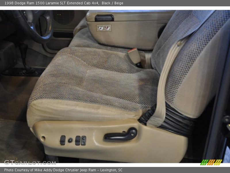 Black / Beige 1998 Dodge Ram 1500 Laramie SLT Extended Cab 4x4