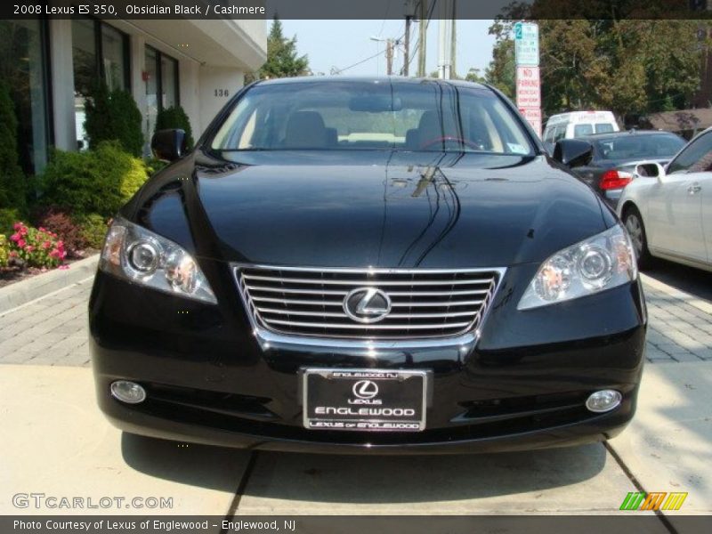 Obsidian Black / Cashmere 2008 Lexus ES 350