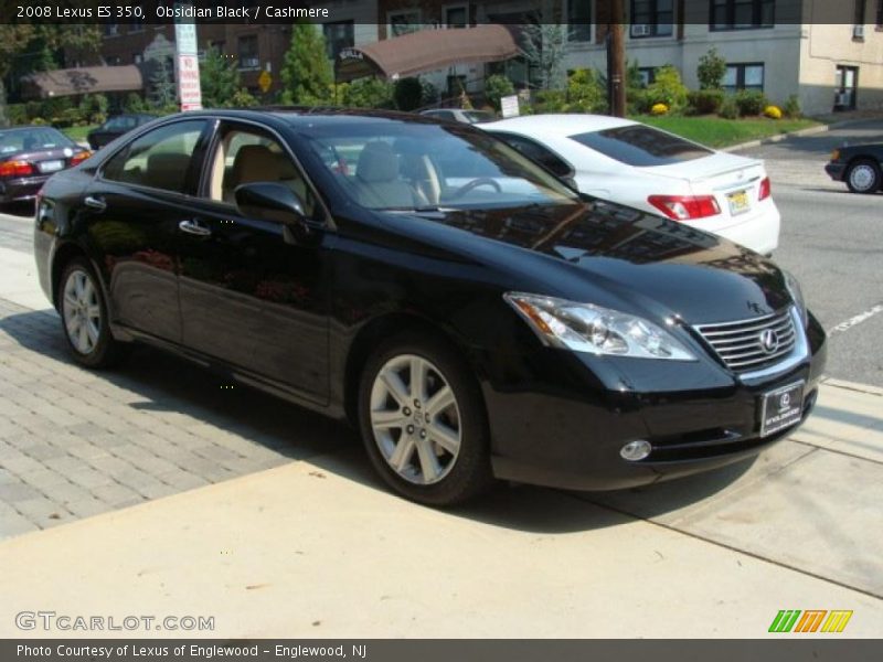 Obsidian Black / Cashmere 2008 Lexus ES 350