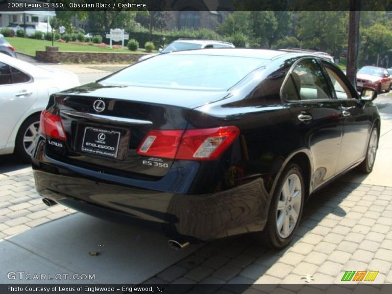 Obsidian Black / Cashmere 2008 Lexus ES 350
