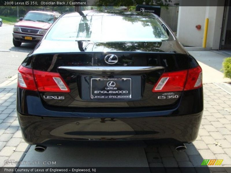 Obsidian Black / Cashmere 2008 Lexus ES 350