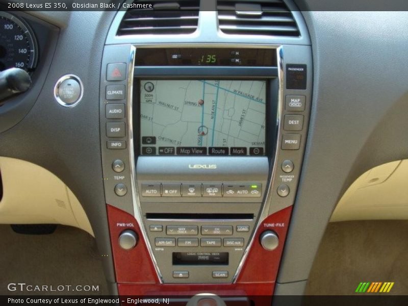 Obsidian Black / Cashmere 2008 Lexus ES 350