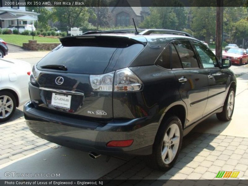 Flint Mica / Black 2008 Lexus RX 350 AWD