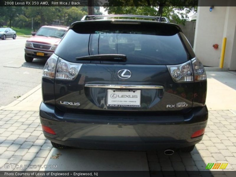 Flint Mica / Black 2008 Lexus RX 350 AWD