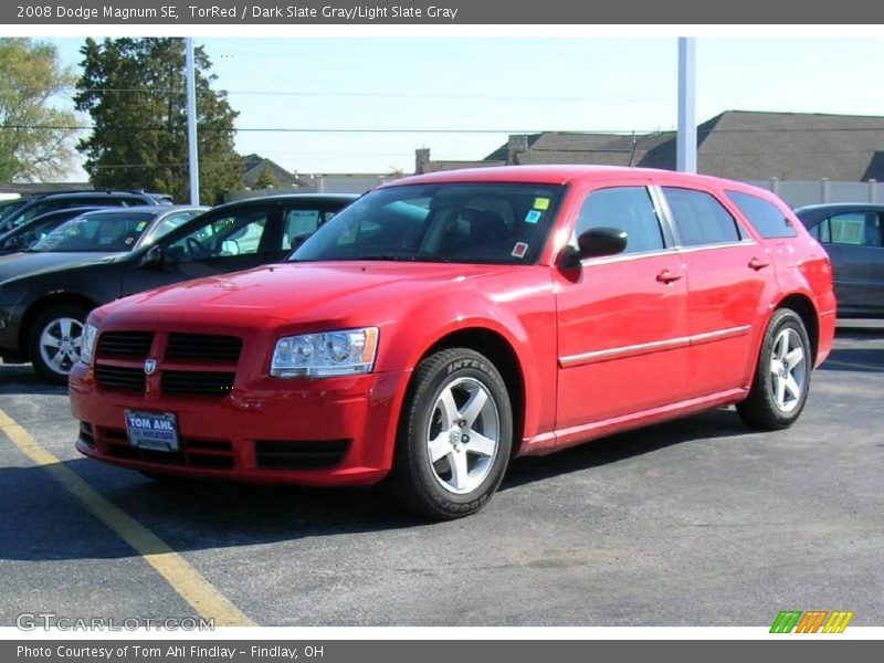 TorRed / Dark Slate Gray/Light Slate Gray 2008 Dodge Magnum SE