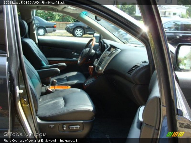 Flint Mica / Black 2008 Lexus RX 350 AWD