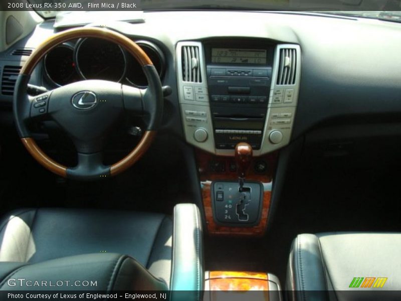 Flint Mica / Black 2008 Lexus RX 350 AWD