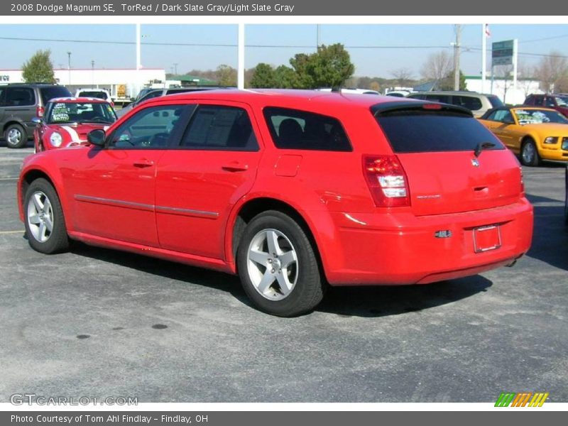 TorRed / Dark Slate Gray/Light Slate Gray 2008 Dodge Magnum SE