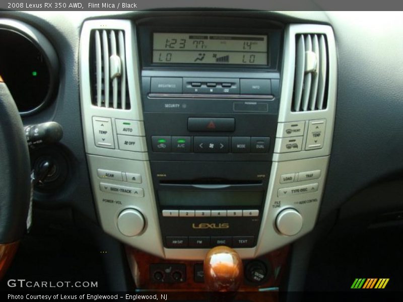 Flint Mica / Black 2008 Lexus RX 350 AWD