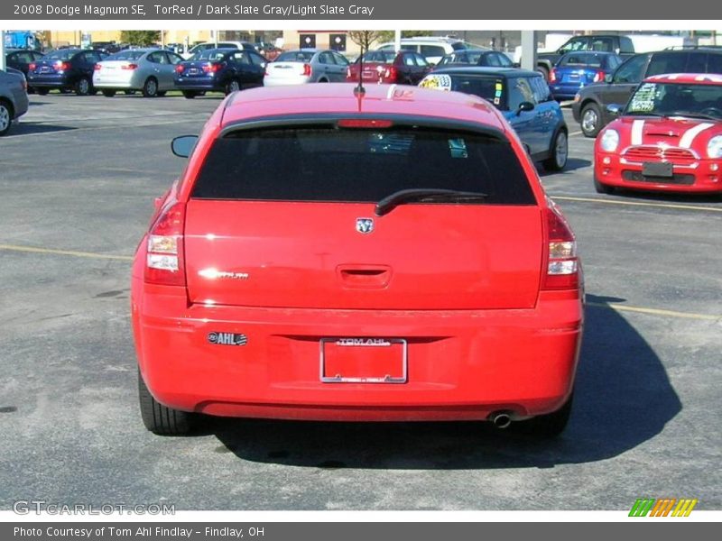 TorRed / Dark Slate Gray/Light Slate Gray 2008 Dodge Magnum SE