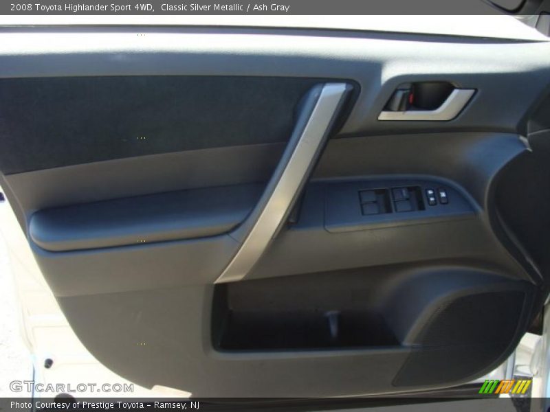 Classic Silver Metallic / Ash Gray 2008 Toyota Highlander Sport 4WD