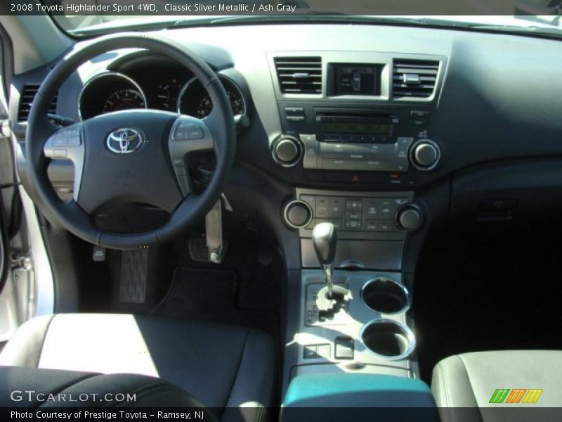 Classic Silver Metallic / Ash Gray 2008 Toyota Highlander Sport 4WD